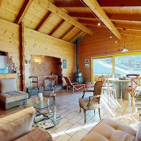 Chalet In The Heart Of The Val D'Anniviers Resort Saint-Jean Eksteriør bilde