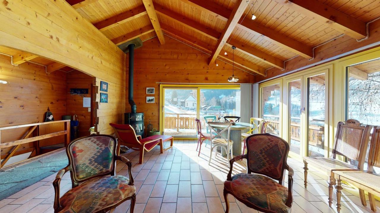 Chalet In The Heart Of The Val D'Anniviers Resort Saint-Jean Eksteriør bilde