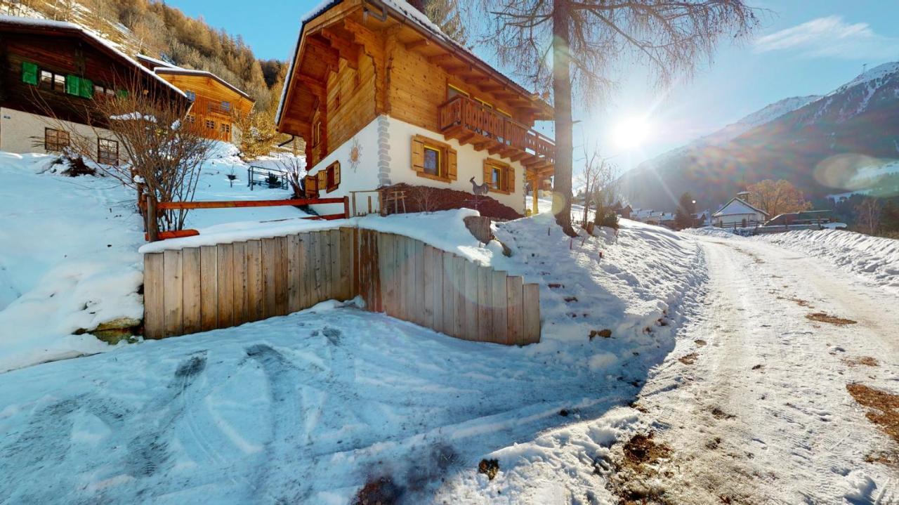 Chalet In The Heart Of The Val D'Anniviers Resort Saint-Jean Eksteriør bilde