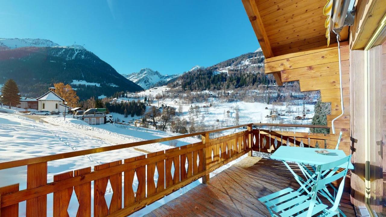 Chalet In The Heart Of The Val D'Anniviers Resort Saint-Jean Eksteriør bilde